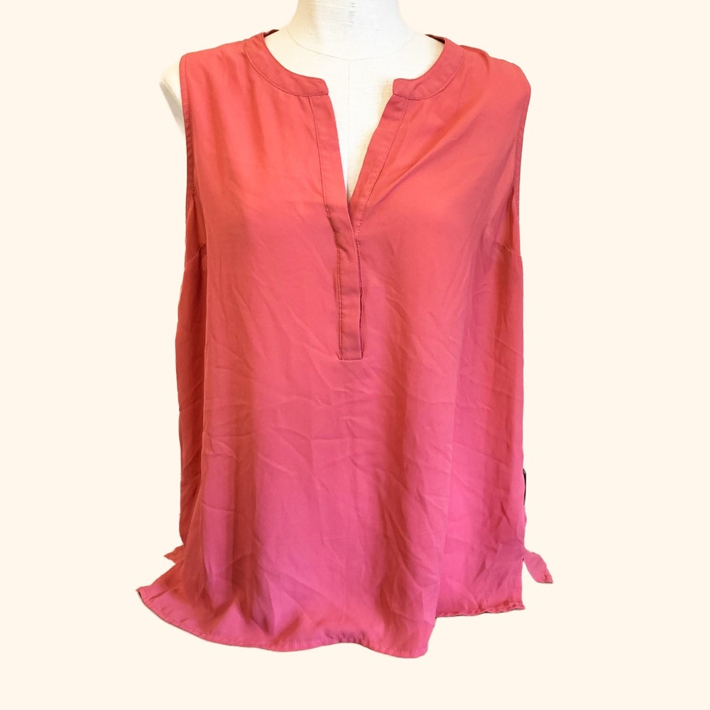 Kismet Coral Boho Office Wear Tank
